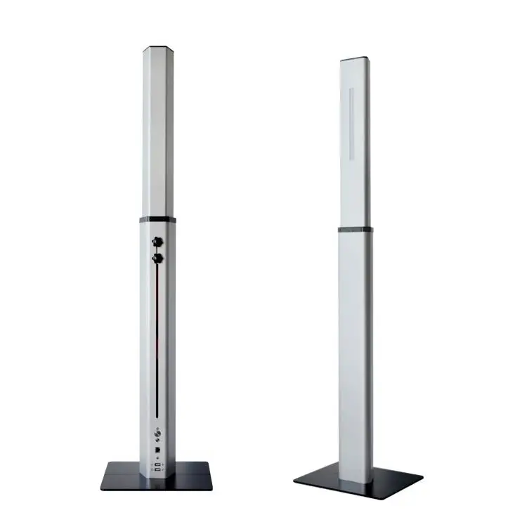 adjustable linux face recognition temperature scanner tablet stand