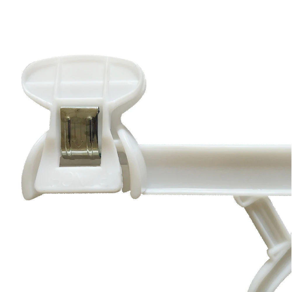 custom High Quality adult Skirt black Plastic Clothes Bottom With Clip Pant Hanger