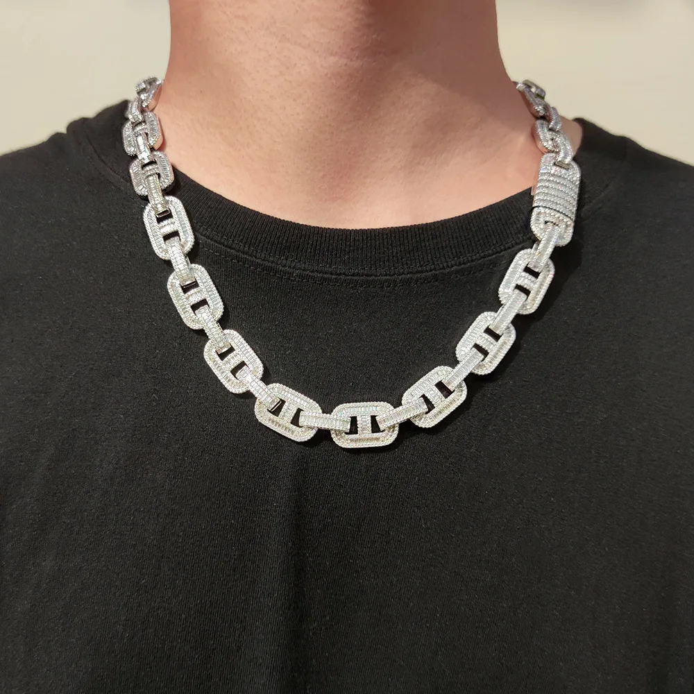 Hip Hop Watches Design Cuban Link Chain Gold Iced Out New The Mexican Peso L for Men Brass Guangdong Zircon 1 Pc/opp Bag 1pcs