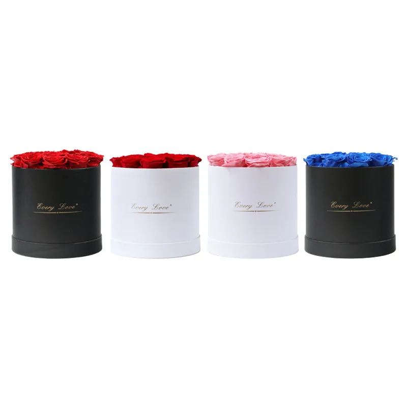 Xingsheng 2021 A Grade Best Quality China Real Natural Eternal Forever Immortal Flower Head Preserved Roses