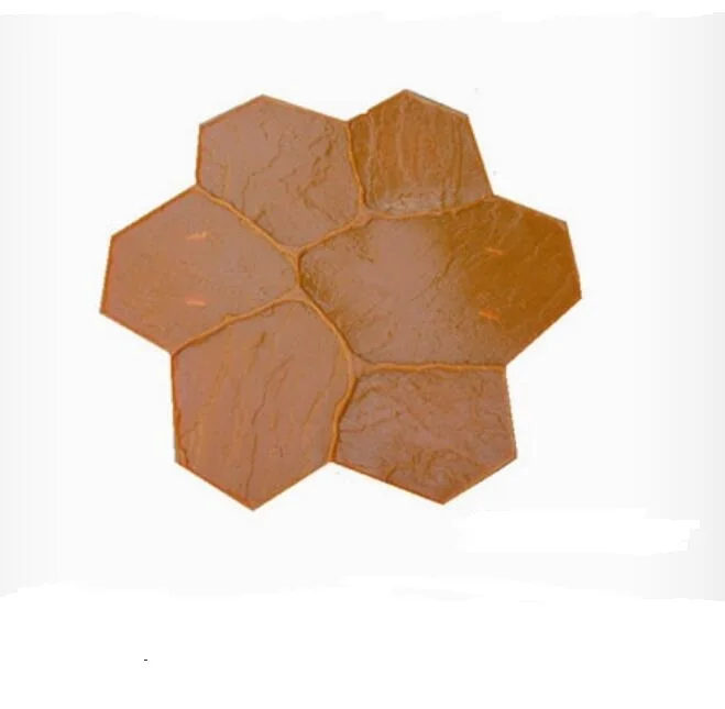Stamped Concrete Molds Mat POLYURETHANE Mold for printing on concrete cement