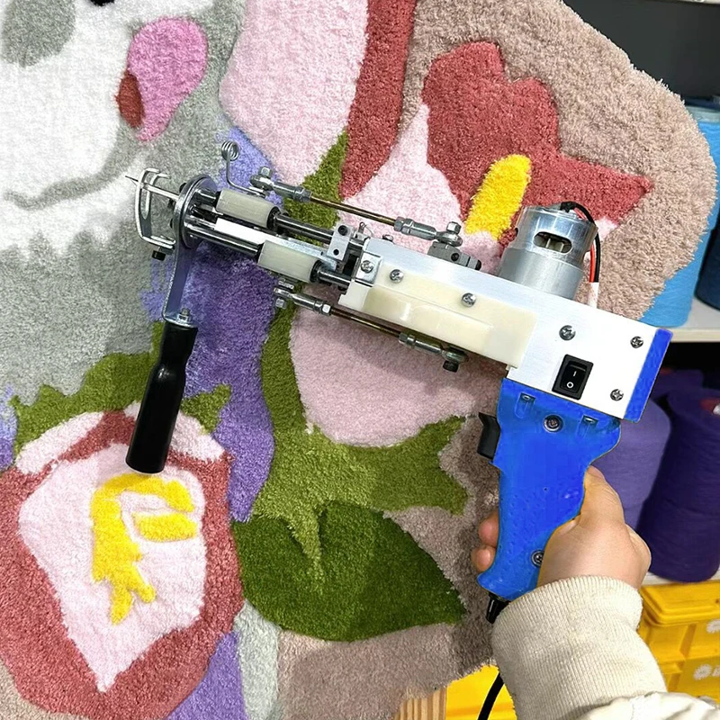 JP Ak машина для изготовления ковров DIY ткацкий станок электрическая подходит начинающих пряжи тафтинг пистолет