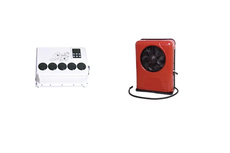 Hot sell Intelligent  battery powered DC 24V volt Electric Air Conditioner/Truck tractor Caravan  Air Conditioner