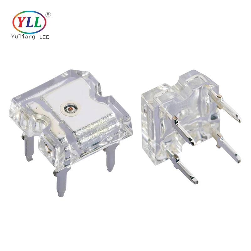 5mm piranha flat LED series 0.2w with full colors