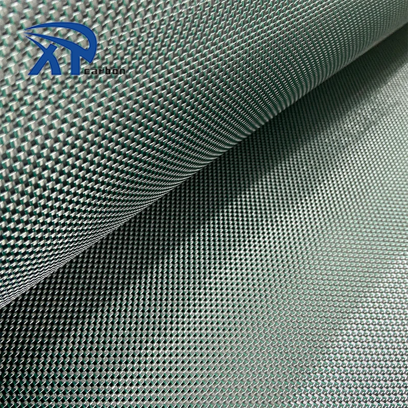 3k  carbon fiber  silver green  twill Cheap Factory Price  High strength roll fabric camouflage ud