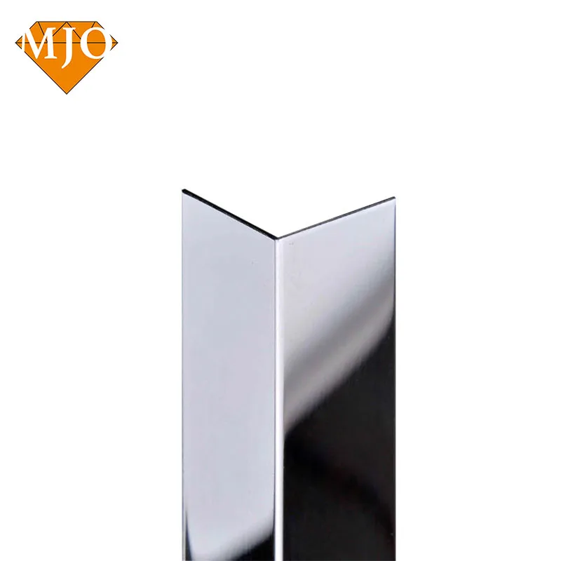 Foshan Supplier MJO Wholesale Trim Corner Stainless Steel Corner Trim For Wall Corner Covers 304/316 Tile Trim