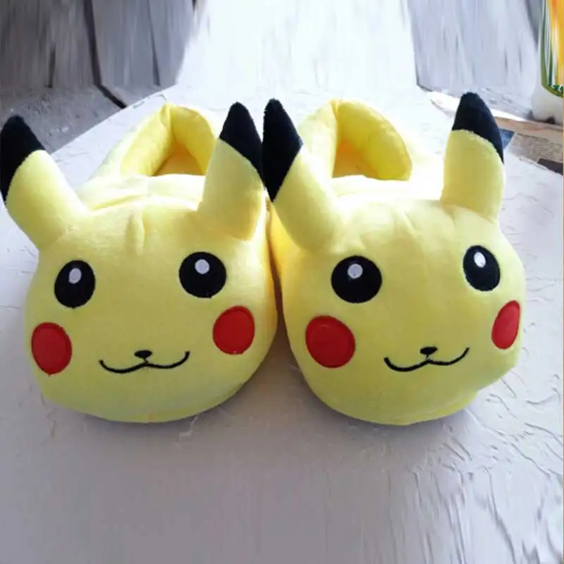 Cartoon Shoes Stitch Slippers Adult Slipper Female Cotton Fabric Women Slippers Shoe Plush Chausson Womens Family Fur Soft Shoe