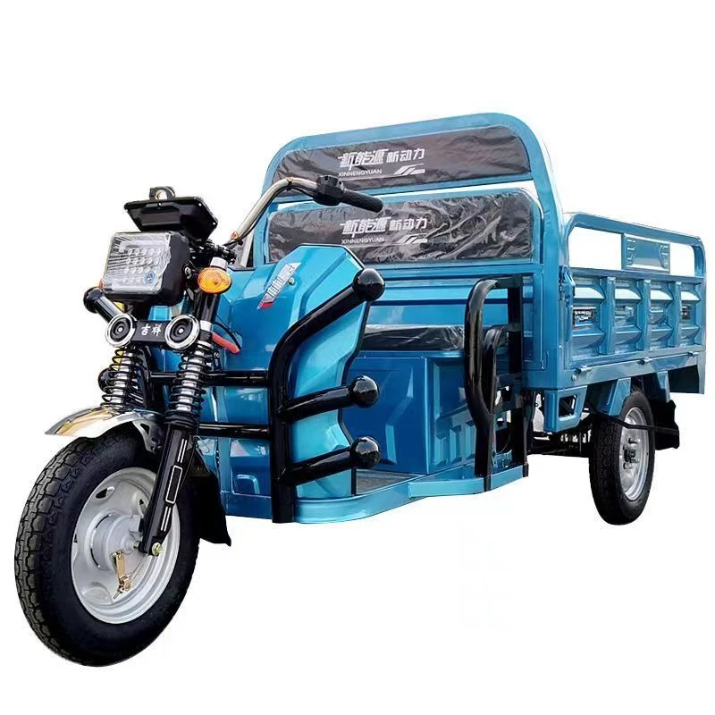Китайский трехколесный электрический грузовик 200cc 300cc моторизованный грузовой трицикл с открытым кузовом EEC