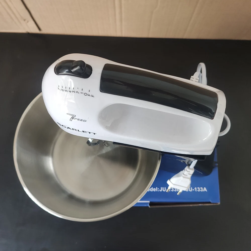 Stainless Steel Desktop Mixer for Baking Cake and Flour Household Cream Beater for Hotel & Restaurant Supplies