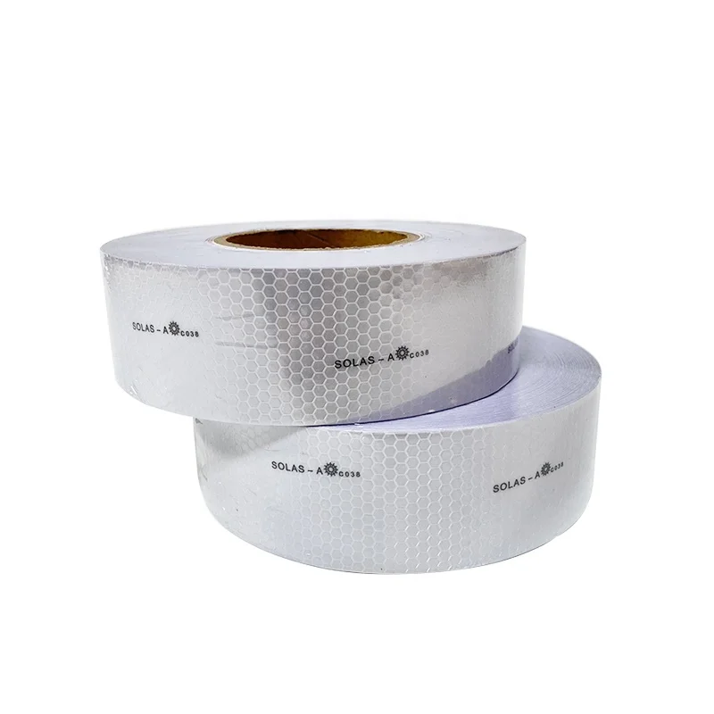 IMPA 330189 Silver Solas Grade Reflective Tape 50mm for Life Saving Equipment