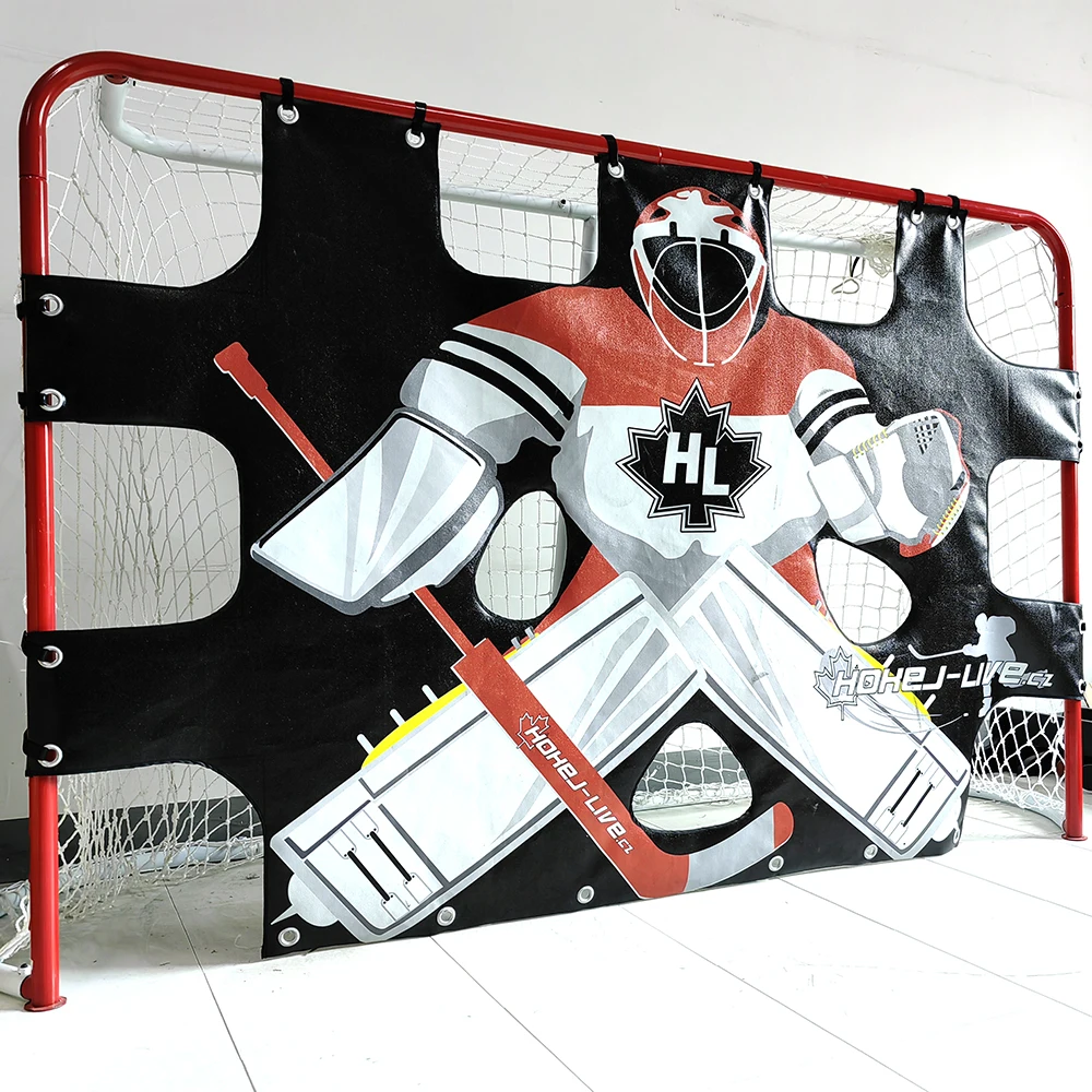 72inch Canvas Hockey Goalie Shooting Target Hockey Goal Practice Target Shooting Training Aid