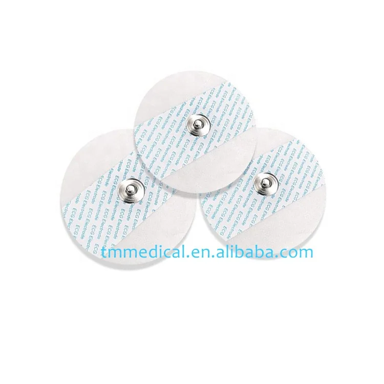 Pediatric-Ecg-Electrode Infant Neonate Paediatric Pe Foam Ecg Snap Electrode Plate For Medical Monitor