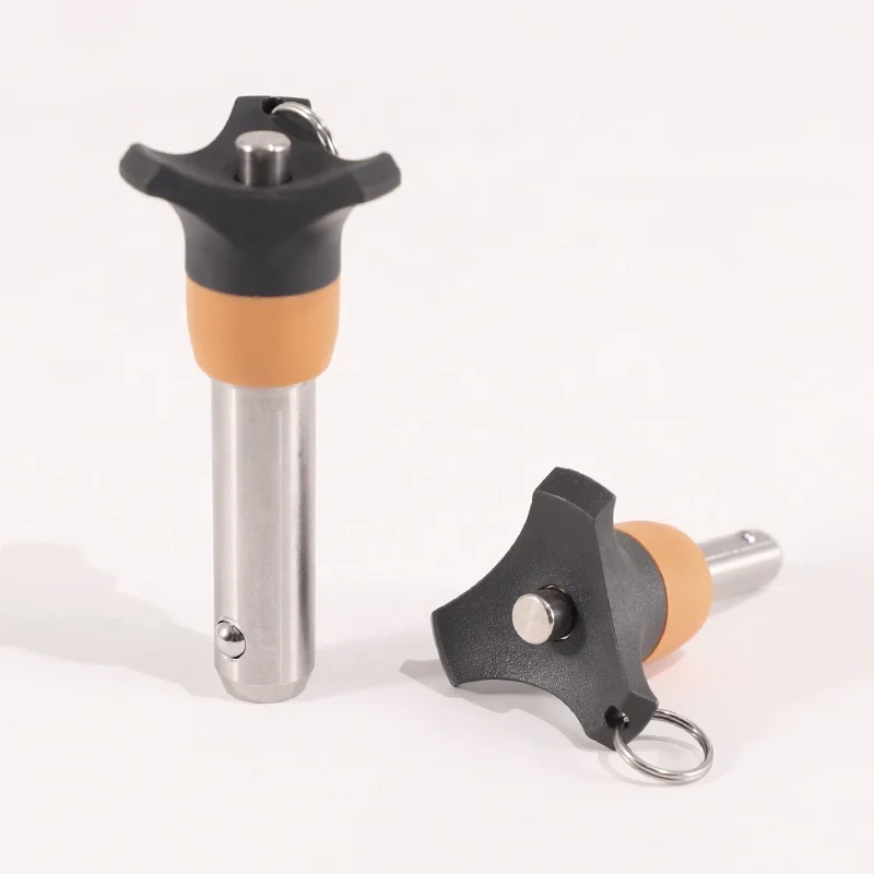 High Precision Quick Release Ball Lock Pins Mushroom Aluminum Handle Stainless Steel Safety Quick Release Spring Ball Lock Pins