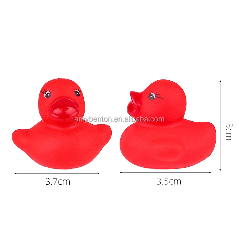 Mini Toys Rubber Duck Baby Bath Ducky Duck Toys For Kids Party Favors
