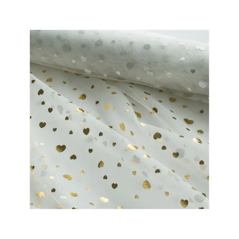
Foil print fabric 