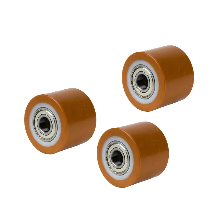 Полиуретановый тележки направляющий ролик центр Поворотное Колесо тележки ролика PU ролик касторовое ролики колеса