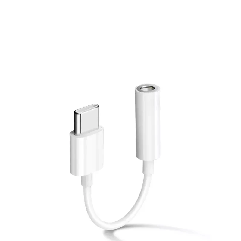 USB C to 3.5mm Headphone Jack Adapter Type C to 3.5mm Aux Audio Converter for Samsung Android Mobile Phone USB C AUX Headphone