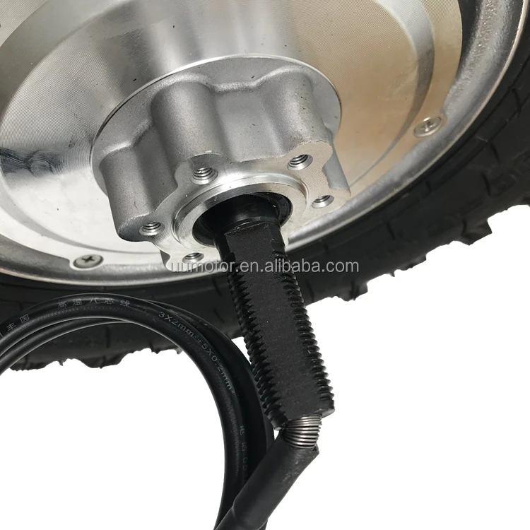 High quality 24v low speed high torque geared hub motor for wheelbarrow