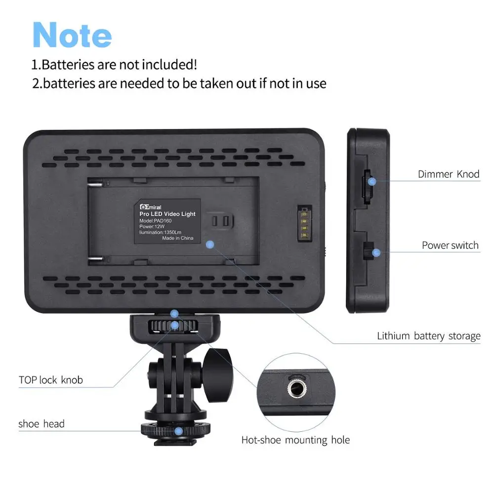 Светодиодная панель видеонаблюдения фотостудия освещение видеоподсветка переносная светодиодная видео подсветка