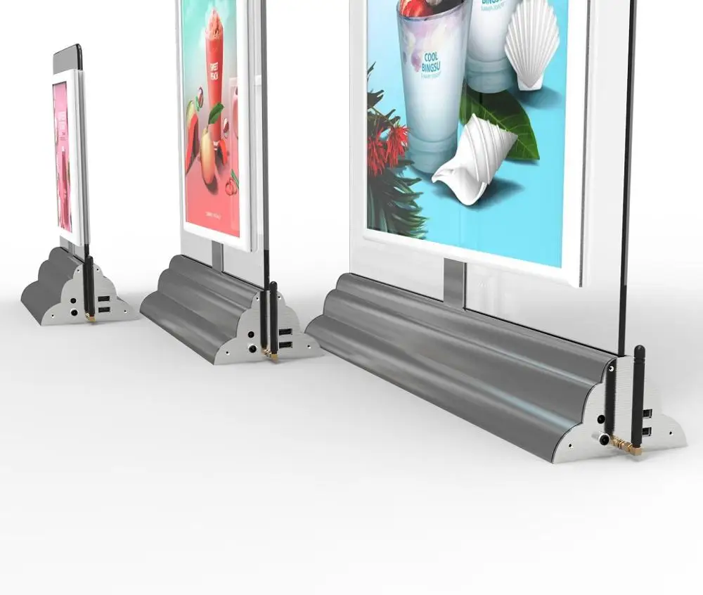 
Bar lcd shelf advertising screen media 