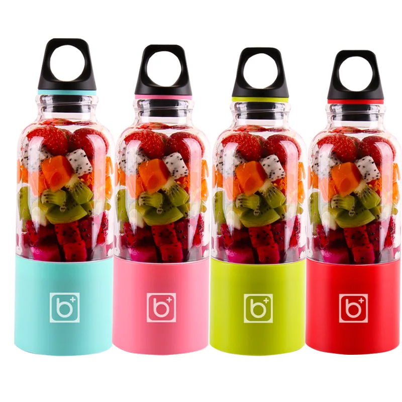 Rechargeable Mini Electric Mixer Cup Portable Smoothie Fruit Vegetable Usb Juicer Blender
