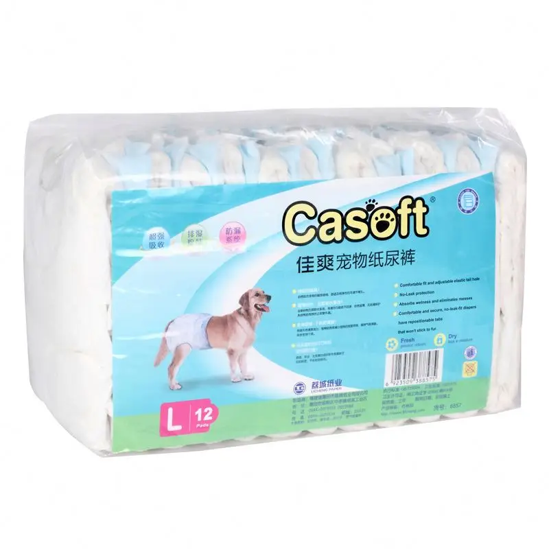 besuper absorbent pet diaper disposable dog diaper dog male diapers