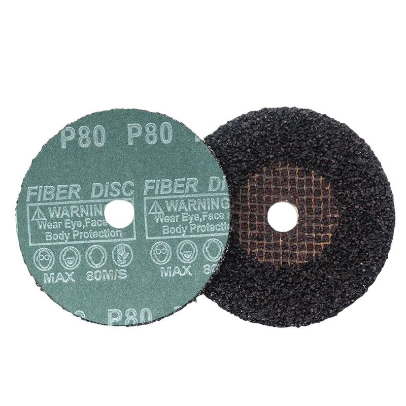 High quality Red Grinding Wheel Fiber 1 hole Diamond Metal Powder for Steel Grinding and Polishing
