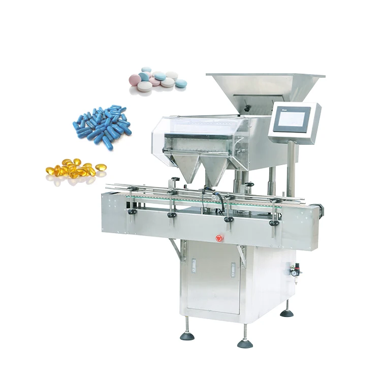 Chewing Gum Capsule Tablet Counting Filling Machine Counting Bottling Machine Pill Counting Packing Electrical Capsule Machine