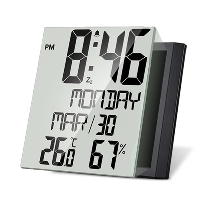 Table Bedroom Electronic Clocks Lighted Led Established New Desines Dining Room Thermometer Logo Custom Made Wall Clock