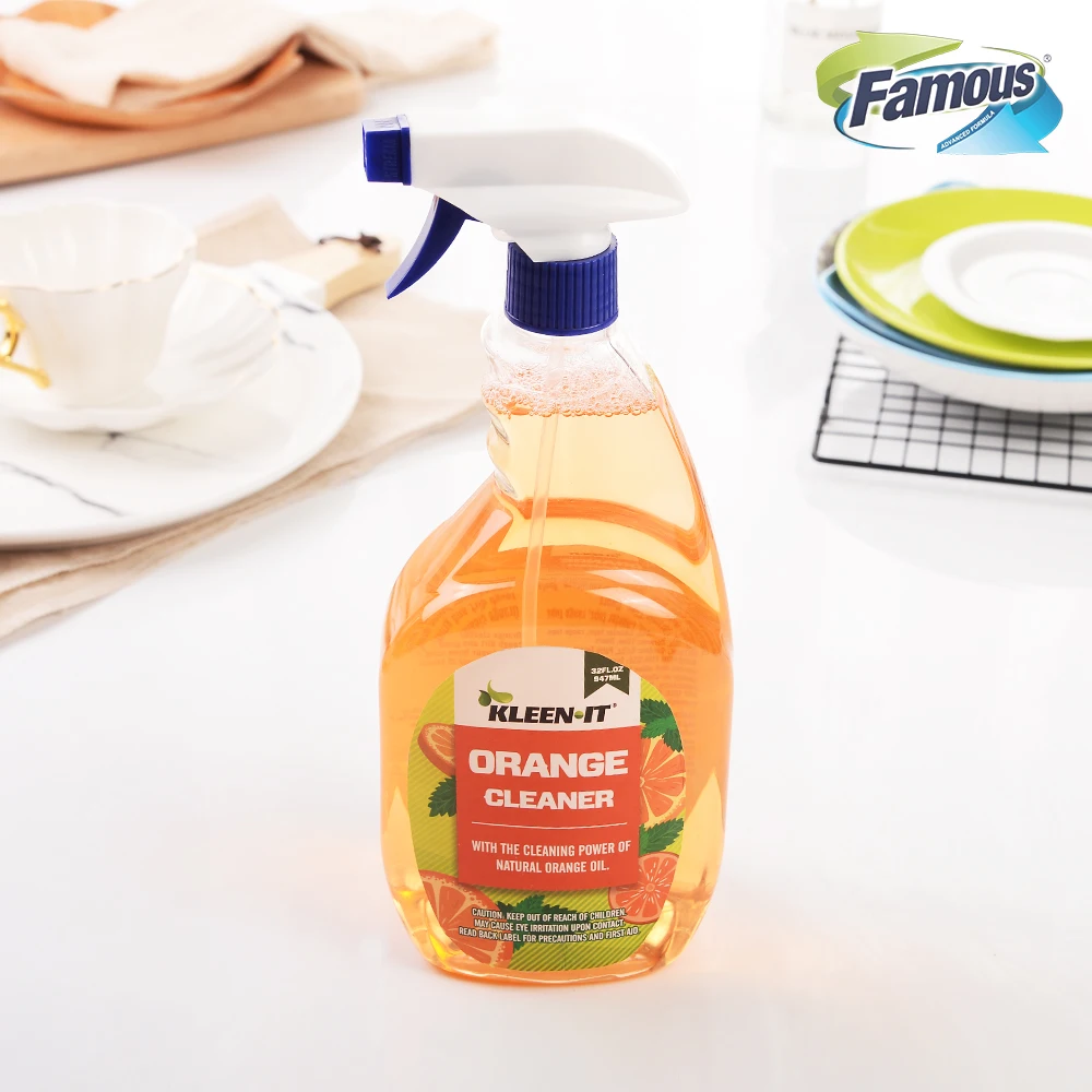 Foam Household Oil Stain Removing Cleaning Detergent Kitchen Cleaner Household orange cleaner multi purpose foam cleaner spray