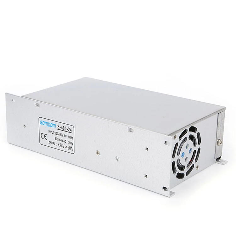 500 Вт 220 В 24 вольт преобразования 20amp smps CE ROHS для Светодиодный драйвер 20a 24 В