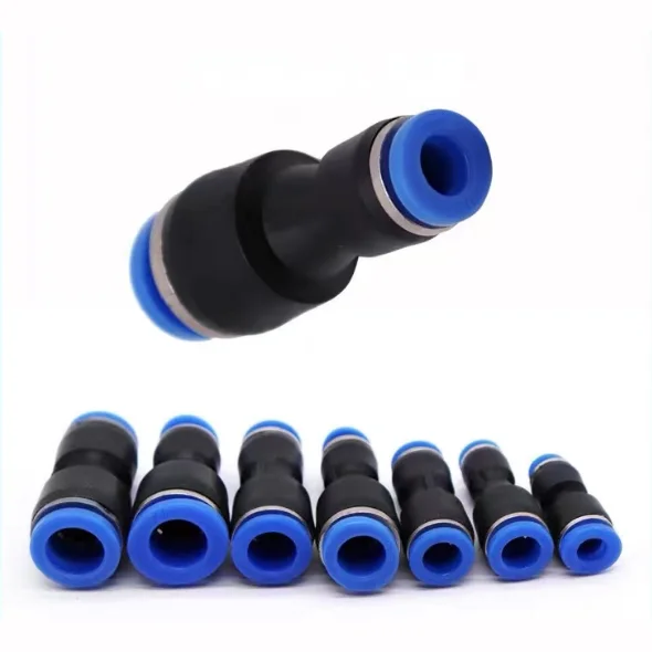 PG8-6 Plastic Straight Quick Connector One Touch Smc Pneumatic Tube Fitting Hose Push-In pneumatic fitting