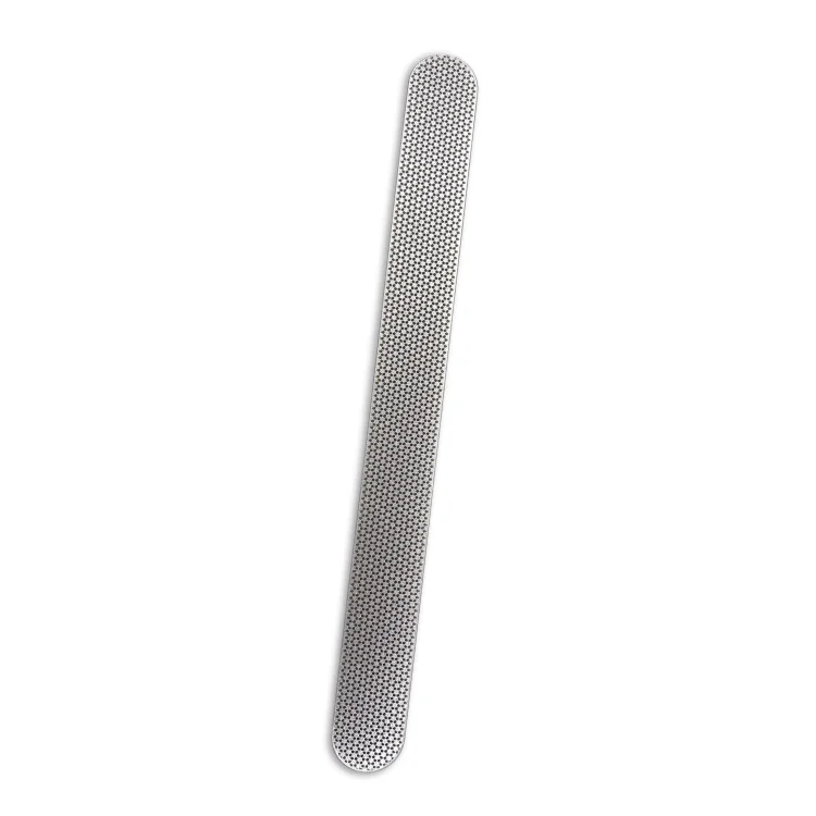 Stainless Steel Double Side Nail File Manicure Nail Files for Salon Home