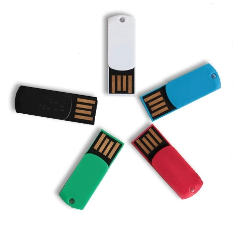 Plastic paper clip shaped 4gb usb flash drive
