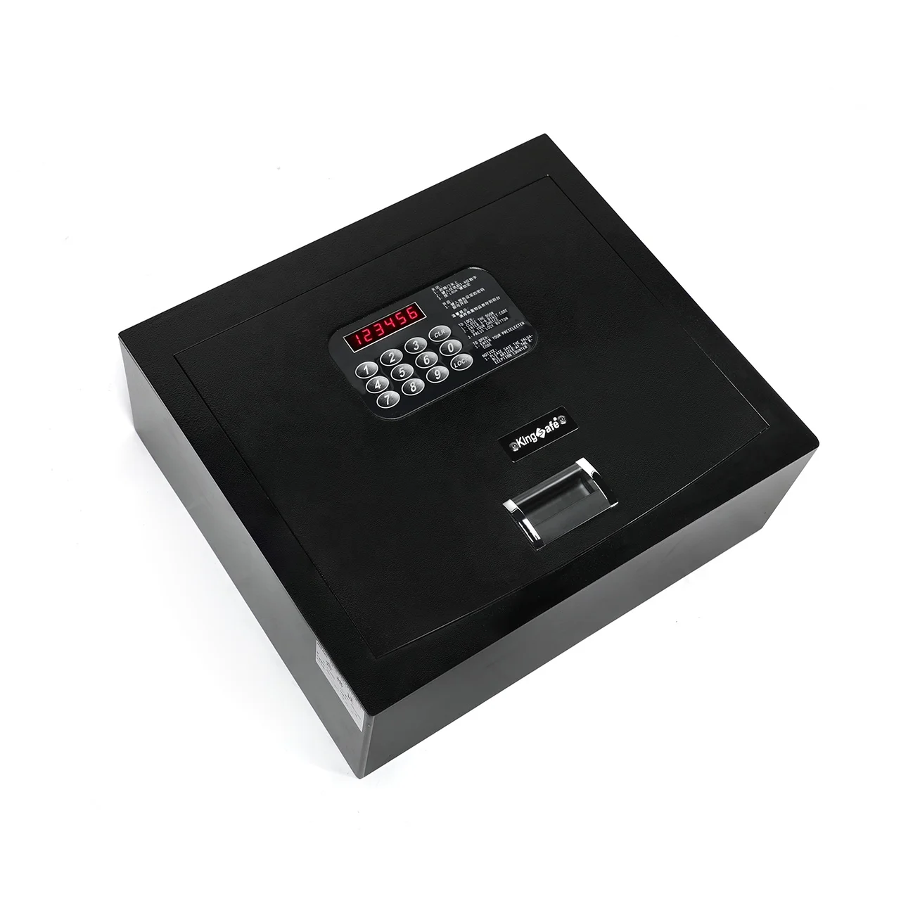Electronic 15 inch laptop size safe digital hotel room safe box with master passwords