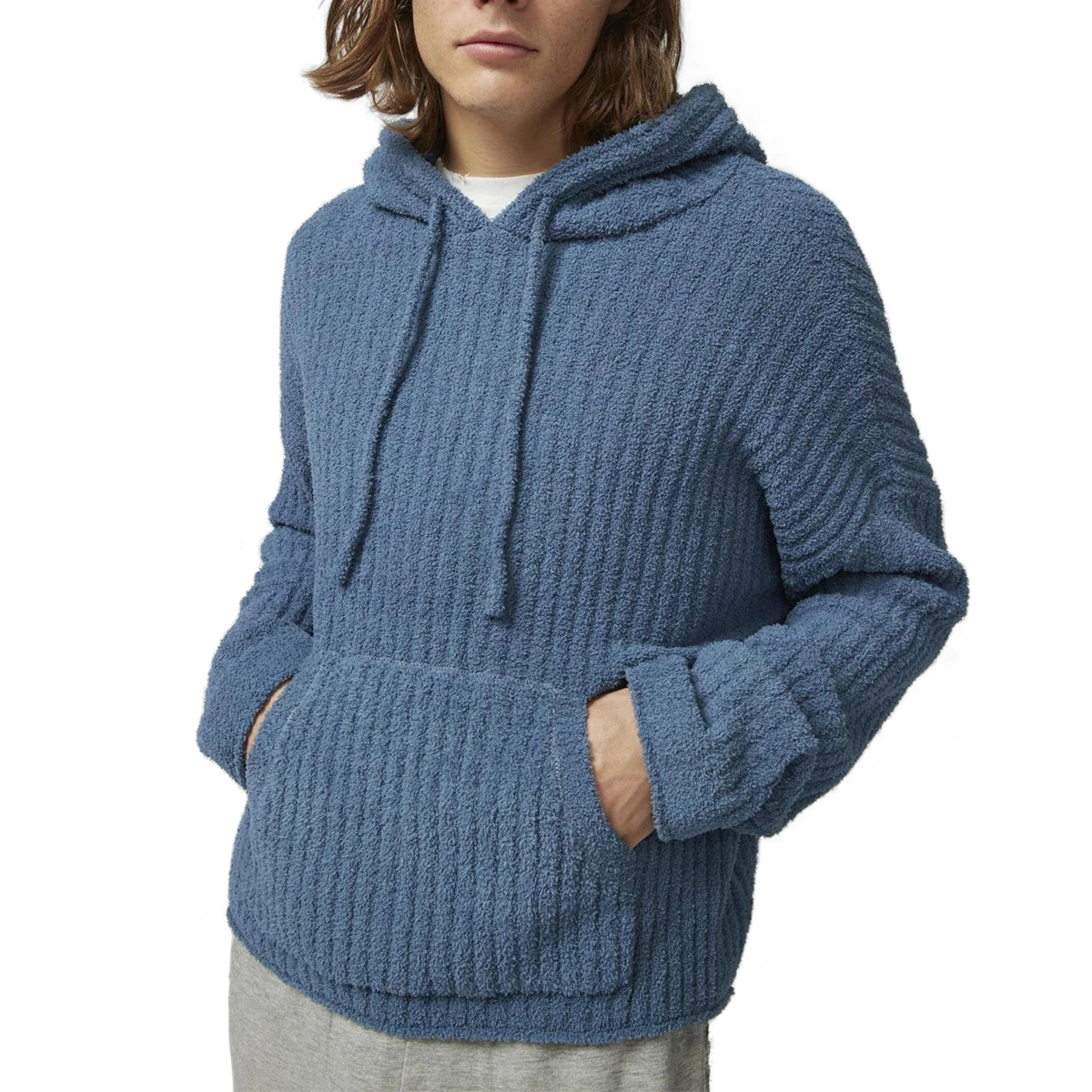 Custom Men Knitted Jumpers Knitwear Hoodies Hooded sweatshirts Men Cashmere Cotton Pullover Hooded Knitted Sweater And Hoodies