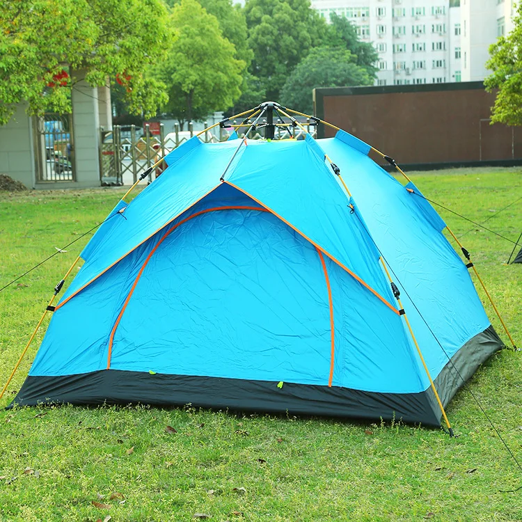 3-4 person  tent Oxford cloth family picnic outdoor camping tent camping supplies wholesale