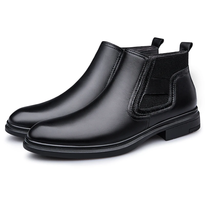 Custom Outdoor Fashion Wholesale Winter PU Leather High Top Lace up Martin Casual Sports Mens Boots