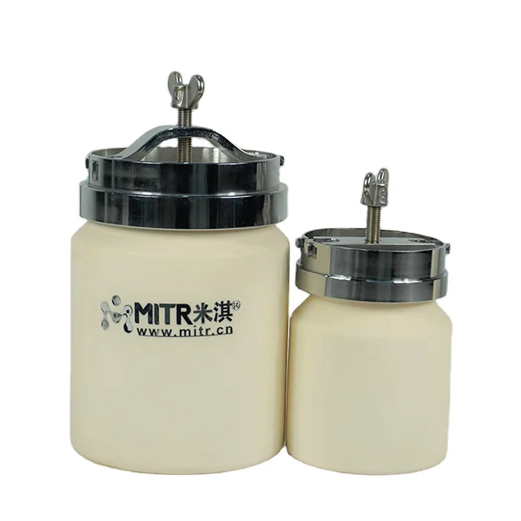 For Roll Ball Mill / Jar Mill Mixing Machine Horizontal Alumina Oxide Grinding Jar