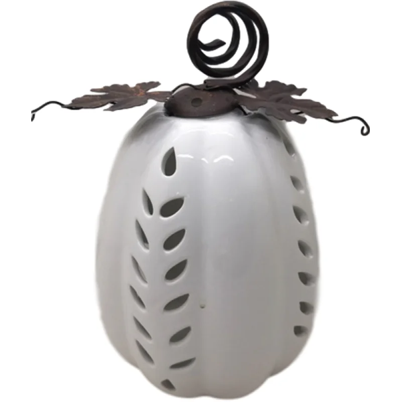 Round Pumpkin decorations maneki neko ceramic handmade figurines ornament Ceramic crafts