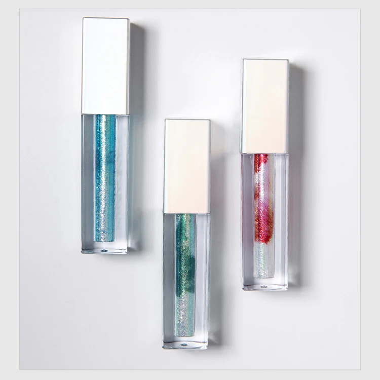 Romantic Bird Cosmetic Gillter Shimmer Shiny Marble Eyeshadow Custom Liquid Eyeshadow