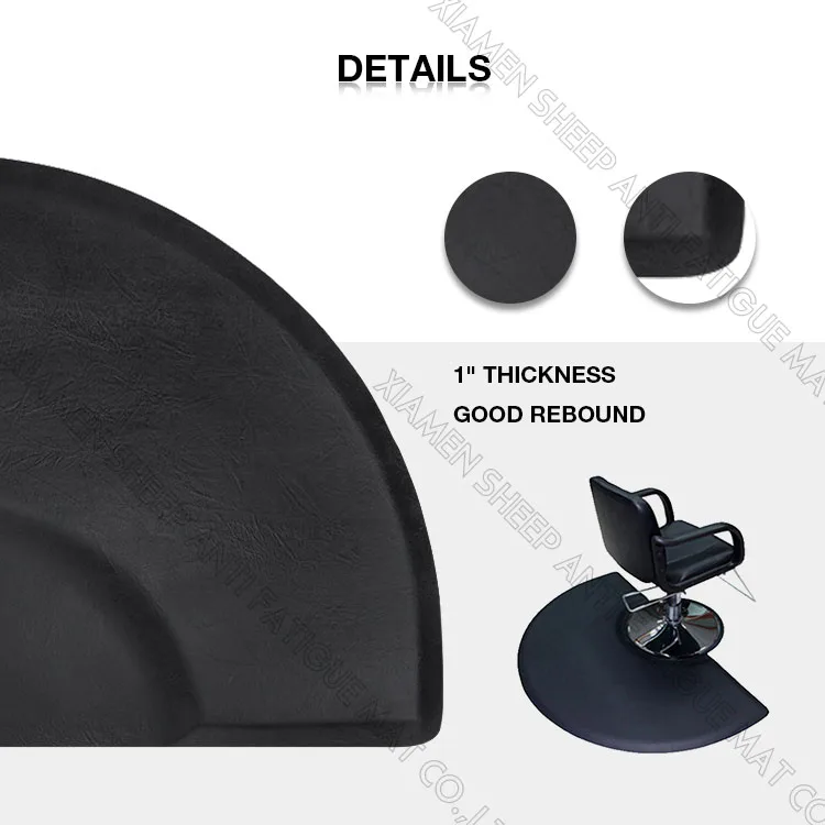 Sheepmats Barber_chair_mat Anti Fatigue Barbershop Barber Shop Bar Chair Mat For Barber Station Floor