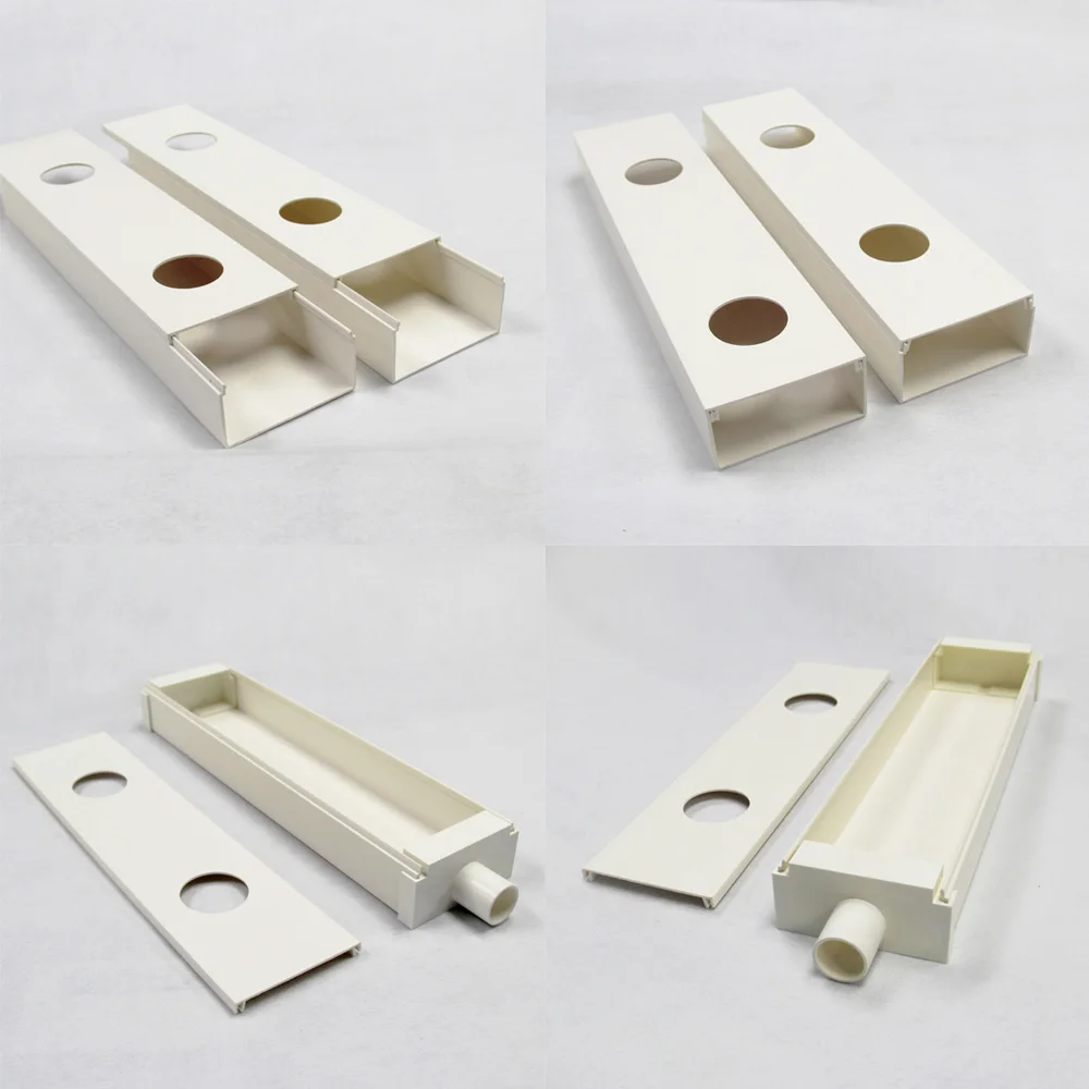 100x50mm Food-grade Indoor hydroponics growing system NFT channel