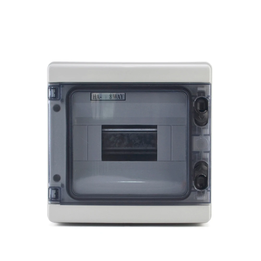 IP65 Waterproof dustproof ABS Plastic Shell combiner box Electric Distribution Box HA 4 to HA 24 Ways
