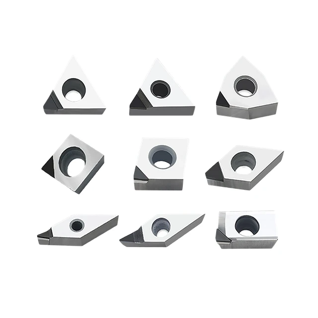 High finish PCD inserts DNGW150404 diamond cutter for lathe tools