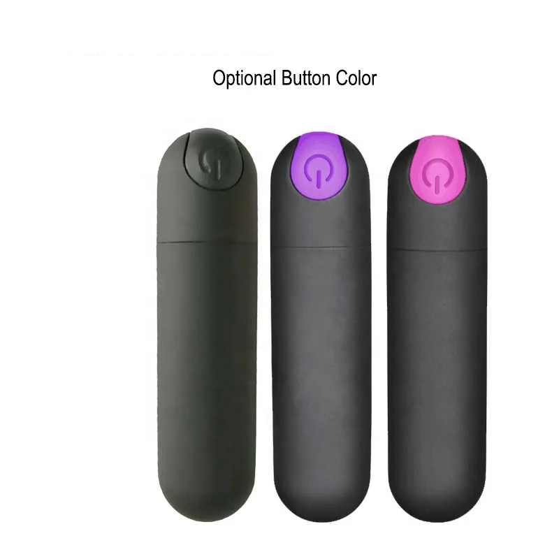 JoyPark Remote Control Operated  USB Black Rechargeable 10 Speed Power Mini Vibrating Bullet Battery Small Vibrator For Women