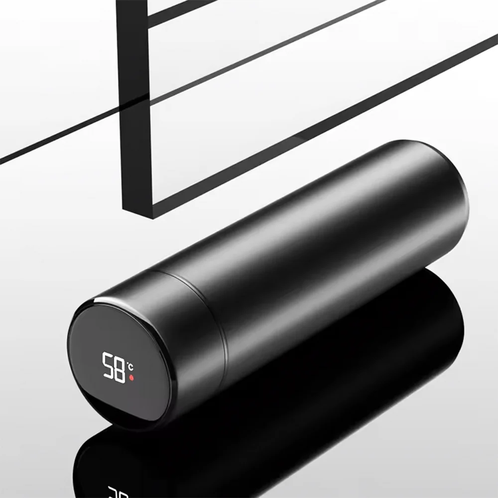 termo Smart LED Temperature Display Metal Insulation Water Bottles Stainless Steel Intelligent Vacuum Flask