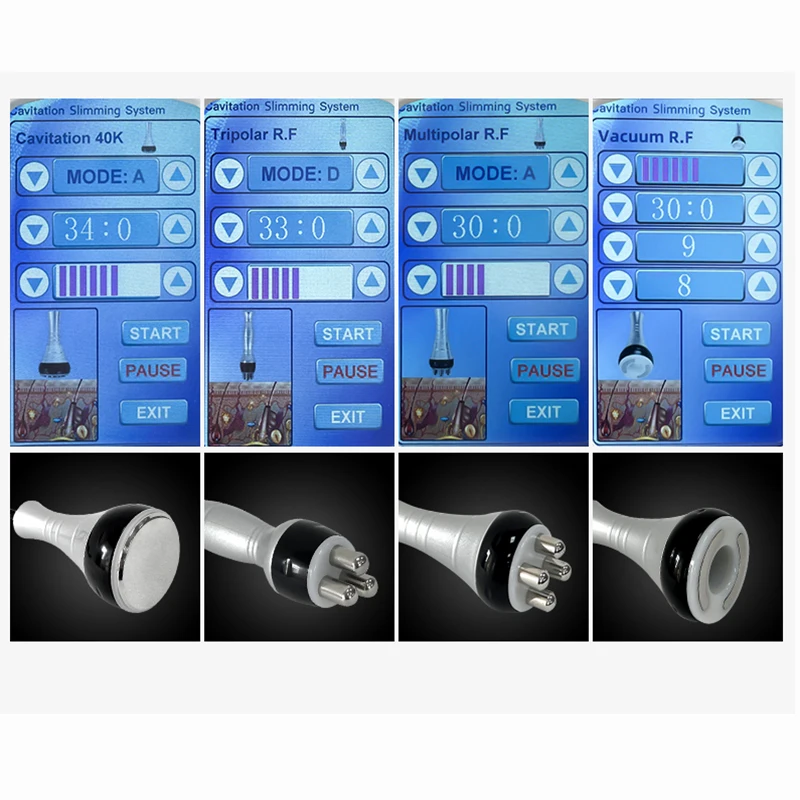 2024 Multifunctional Beauty Device Mini 40k Rf Body Shaping Weight Loss Slimming face Eyes body Other Home Use Beauty Equipment