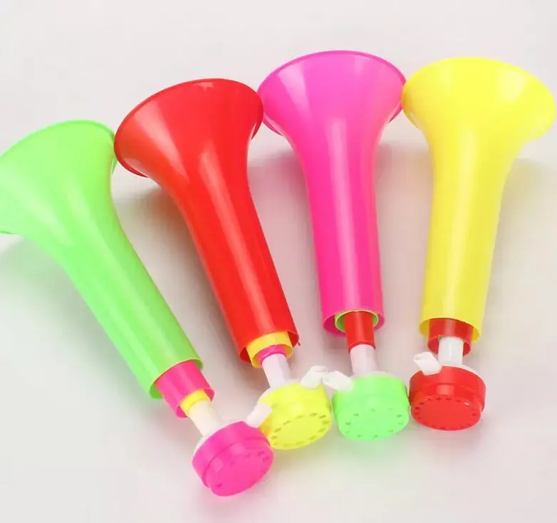 2022 new Cheering Atmosphere Props Football Soccer Fans Plastic Air Horn Trumpet Event Party Supplies