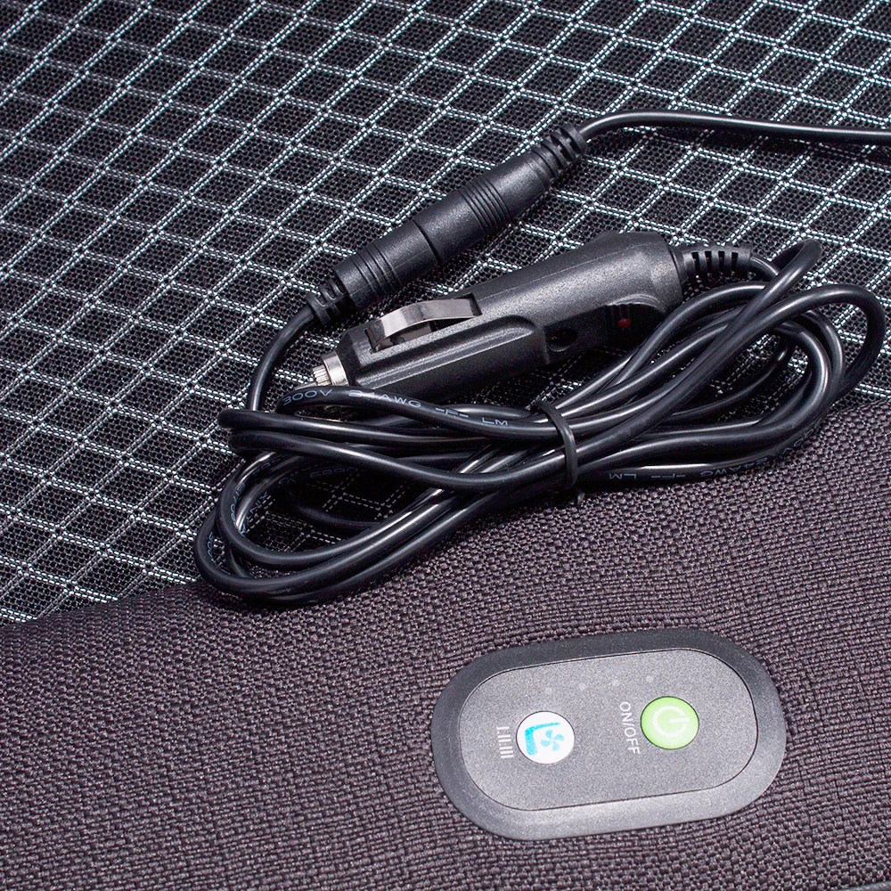 SJ-CSC112 автомобильные Комфортные чехлы на автомобильные сиденья 12 В, подушка на сиденье с охлаждением, универсальный размер, подушка на сиденье с охлаждением на заказ